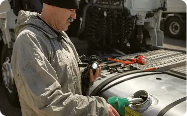 Контрольные проливы топлива